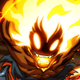 Son Goku in his Super Saiyan form in Legend: A Dragon Ball Tale.